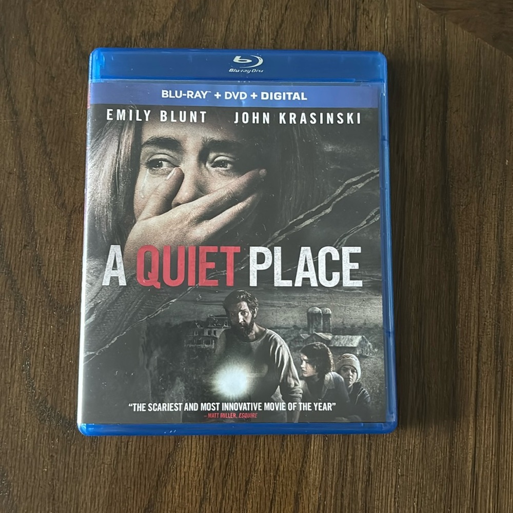 A quiet place BLU-RAY